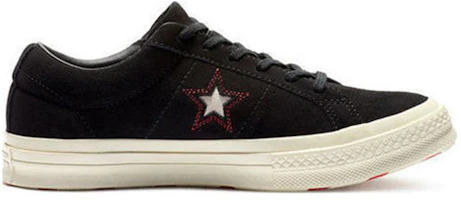 Order Converse One Star 情人節限定 防滑耐磨輕便 低筒 帆布鞋 男女同款 黑色