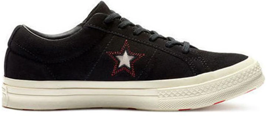 Converse One Star 情人節限定 防滑耐磨輕便 低筒 帆布鞋 男女同款 黑色 Order Converse One Star 情人節限定 防滑耐磨輕便 低筒 帆布鞋 男女同款 黑色