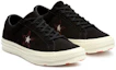 Shop Converse One Star 情人節限定 防滑耐磨輕便 低筒 帆布鞋 男女同款 黑色
