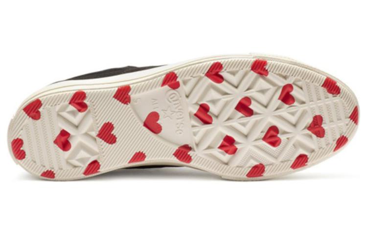 Purchase Converse One Star 情人節限定 防滑耐磨輕便 低筒 帆布鞋 男女同款 黑色