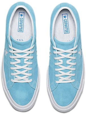 Converse One Star OX 低帮 '蓝绿色' 158437C Lookbook Converse One Star OX 低帮 '蓝绿色' 158437C