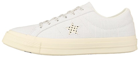 Converse One Star Ox Non-Slip Breathable Low Tops Casual Shoe White 160622C Converse One Star Ox Non-Slip Breathable Low Tops Casual Shoe White 160622C