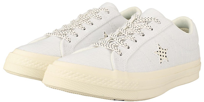 Converse One Star Ox Kasut Kasual Putih Tidak Licin Bernafas Rendah. 160622C Order Converse One Star Ox Kasut Kasual Putih Tidak Licin Bernafas Rendah. 160622C