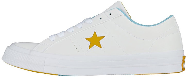 コンバース ワンスター OX 白/ミネラルイエロー 160593C Buy コンバース ワンスター OX 白/ミネラルイエロー 160593C