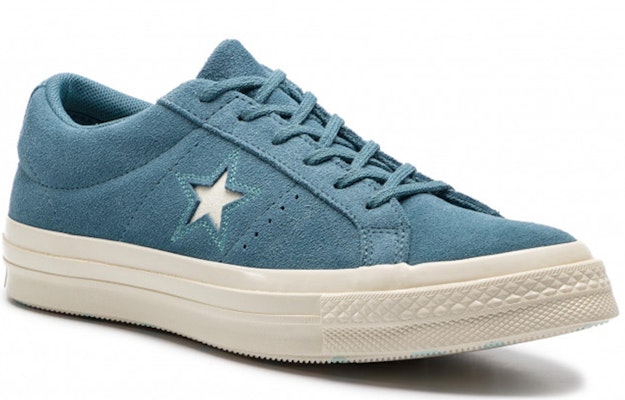 匡威One Star Ox蓝色低帮球鞋 163190C Order 匡威One Star Ox蓝色低帮球鞋 163190C