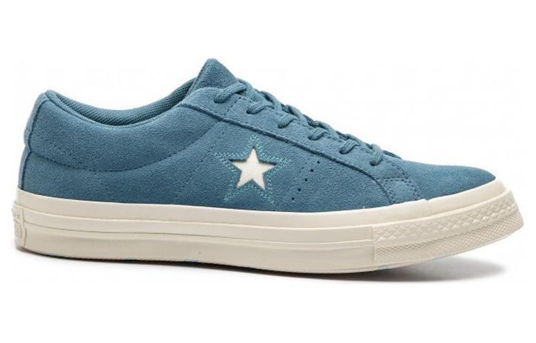Order Converse One Star Ox Bleu Baskets Basses 163190C