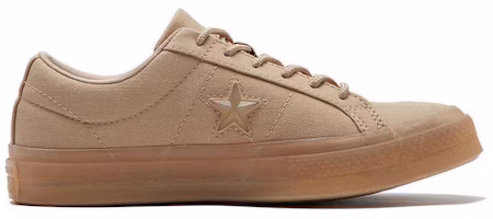Order Converse one star 防滑耐磨 低筒 帆布鞋 男女共款 棕色
