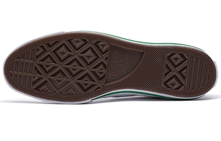 Shop Converse One Star Ox Leather Hijau Gaya Original 'Putih' 161566C