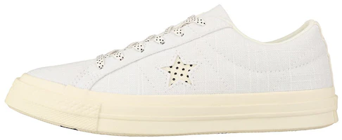 Converse One Star Ox Non-Slip Breathable Low Tops Casual Shoe White 160622C Converse One Star Ox Non-Slip Breathable Low Tops Casual Shoe White 160622C