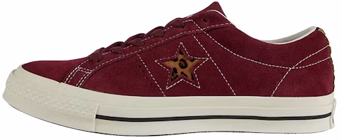 Converse One Star OX Non-Slip Wear-resistant Low Tops Casual Skateboarding Shoes Red 163057C Converse One Star OX Non-Slip Wear-resistant Low Tops Casual Skateboarding Shoes Red 163057C