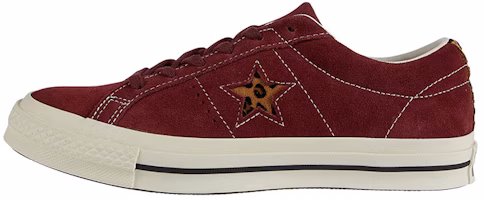 Converse One Star OX Non-Slip Wear-resistant Low Tops Casual Skateboarding Shoes Red 163057C Converse One Star OX Non-Slip Wear-resistant Low Tops Casual Skateboarding Shoes Red 163057C