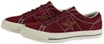 Converse One Star OX Kasut Rata Skate Kasual Kalos Merah Tahan Licin 163057C