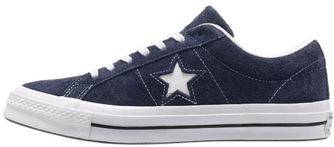 Converse One Star Ox Premium Suede 'Azul Oscuro' 158371C Buy Converse One Star Ox Premium Suede 'Azul Oscuro' 158371C
