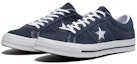 Lookbook Converse One Star Ox Premium Suede 'Biru Gelap' 158371C