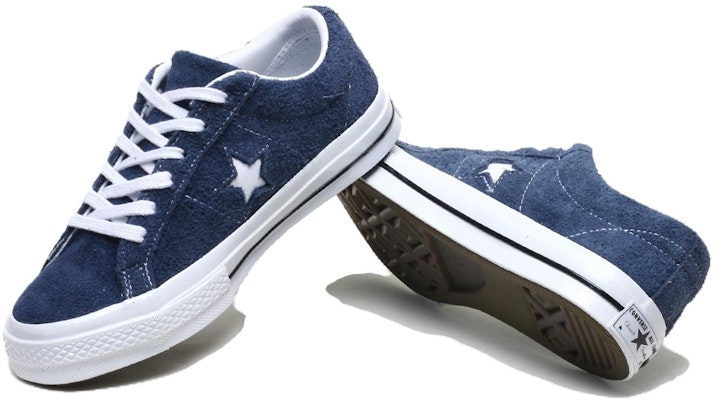 Converse One Star Ox Premium Suede 'Dark Blue' 158371C Details for Converse One Star Ox Premium Suede 'Dark Blue' 158371C