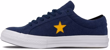 Converse One Star Ox Retro Low Tops Casual Skateboarding Shoes Unisex Deep Blue 161633C Converse One Star Ox Retro Low Tops Casual Skateboarding Shoes Unisex Deep Blue 161633C