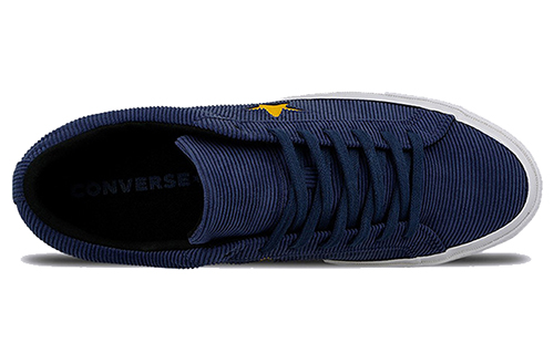 Shop Converse One Star Ox Retro Kasual Unisex Biru Gelap Kasut Skateboard Rendah. 161633C