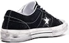 Lookbook Converse One Star Ox Suede Hitam Kelabu Tape 164507C