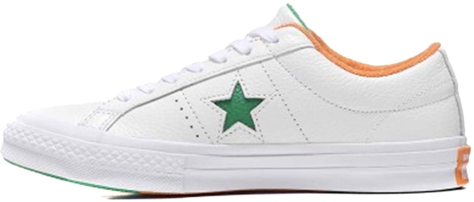 Converse One Star Ox Tropical White 低筒 板鞋 男女同款 白綠 Buy Converse One Star Ox Tropical White 低筒 板鞋 男女同款 白綠