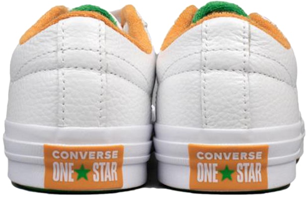 Converse One Star Ox Tropical White 低筒 板鞋 男女同款 白綠 Shop Converse One Star Ox Tropical White 低筒 板鞋 男女同款 白綠