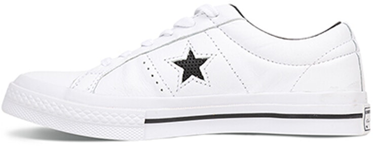 Converse one star perforated leather sales
