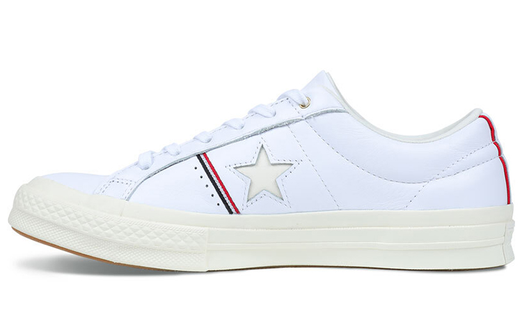 Buy Converse One Star Piping Rendah Putih/Merah Enamel/Egret 159694C