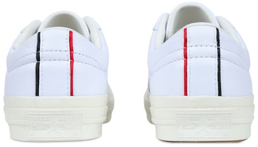 Converse One Star Piping Low Top Blanco/Rojo Esmalte/Egret 159694C Purchase Converse One Star Piping Low Top Blanco/Rojo Esmalte/Egret 159694C