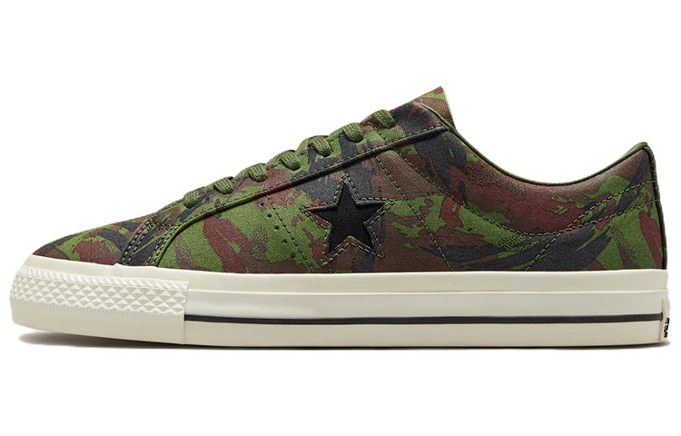 Converse One Star Pro 'Brushstroke Camo Green Black' A03678C