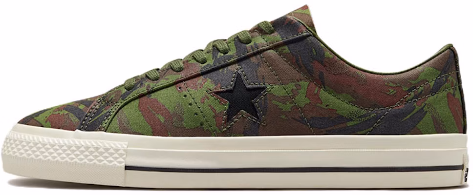 Converse One Star Pro 'Brushstroke Camo Green Black' A03678C Buy Converse One Star Pro 'Brushstroke Camo Green Black' A03678C