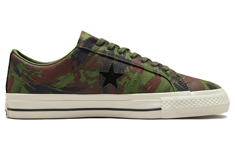 Order Converse One Star Pro 'Brushstroke Camo Hijau Hitam' A03678C