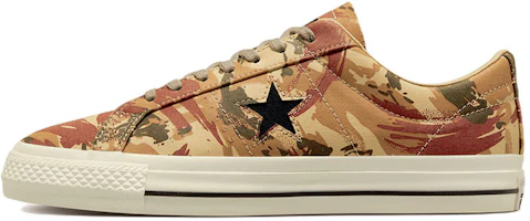 Converse One Star Pro 'Brushstroke Camo Khaki' A03679C Converse One Star Pro 'Brushstroke Camo Khaki' A03679C