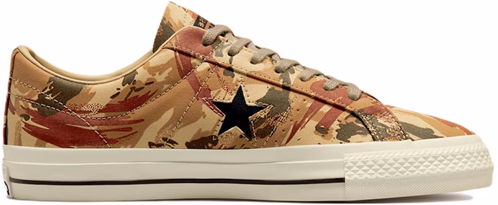 Converse One Star Pro 'Brushstroke Camo Khaki' A03679C Order Converse One Star Pro 'Brushstroke Camo Khaki' A03679C
