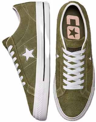 Converse One star Pro 'Olive Green White' A03219C Shop Converse One star Pro 'Olive Green White' A03219C