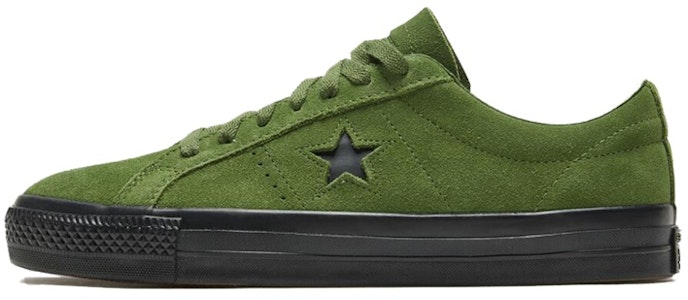 Converse One Star Pro Retro Low Sepatu Skate Kasual Unisex Hijau 166838C Buy Converse One Star Pro Retro Low Sepatu Skate Kasual Unisex Hijau 166838C