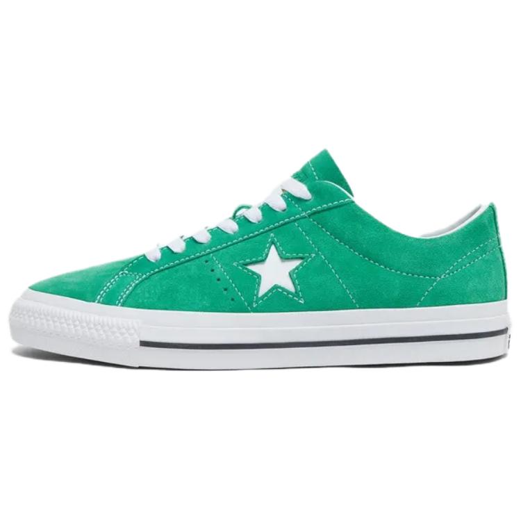 Converse One Star Pro Green Low-Top Skate Shoes Anti-Slip Durable Trendy A08481C