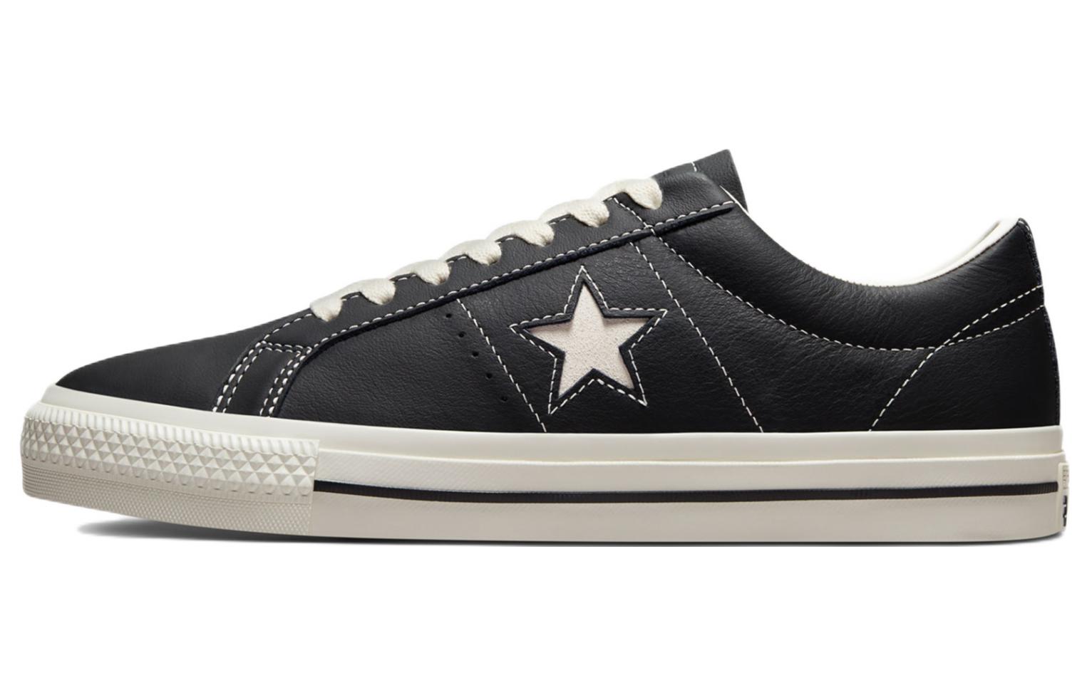 Converse One Star Pro Leather 'Black Low Top'