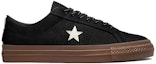 Order Converse One Star Pro Low 'Hitam Dark Gum' A03217C