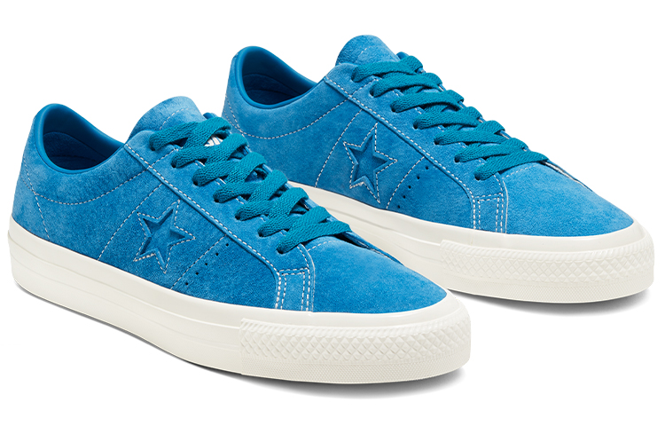 Lookbook Converse One Star Pro Low 'Cape Blue' - Biru Cape 168655C