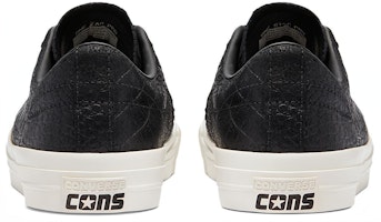 Converse One Star Pro Low 'Crocodilo Grabado - Negro' 170706C Shop Converse One Star Pro Low 'Crocodilo Grabado - Negro' 170706C