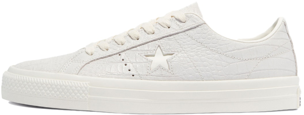 Converse One Star Pro Low 'Croc Emboss - Egret' 170707C Buy Converse One Star Pro Low 'Croc Emboss - Egret' 170707C