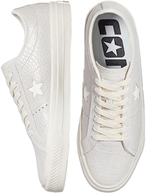 Converse One Star Pro Low 'Croc Emboss - Egret' 170707C Purchase Converse One Star Pro Low 'Croc Emboss - Egret' 170707C