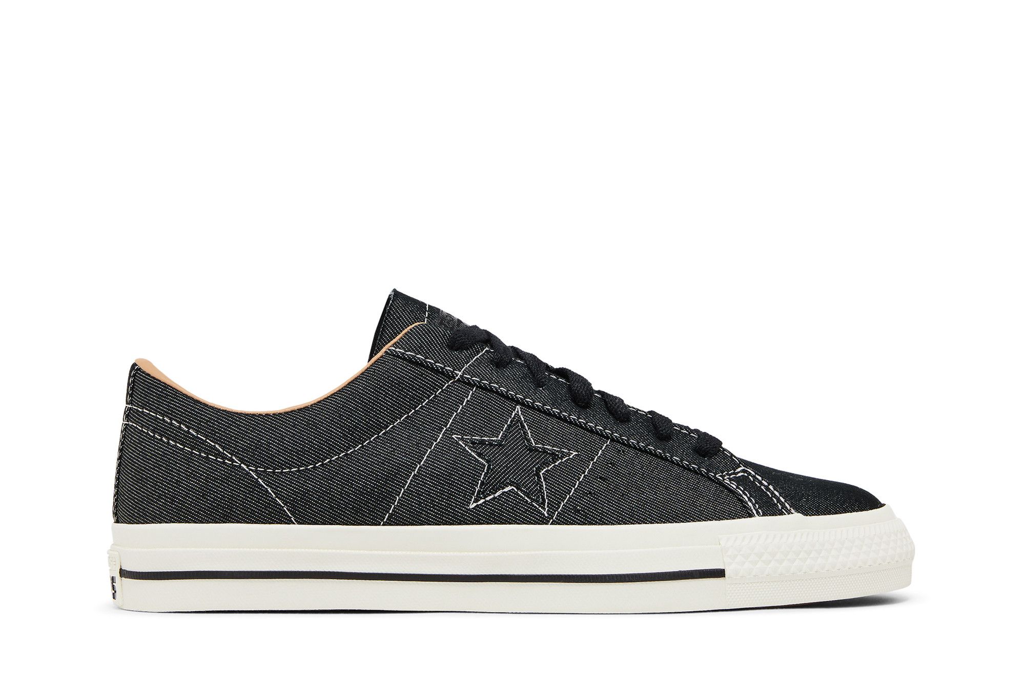 Buy Converse One Star Pro ロー "デニム ブラック" A04148C