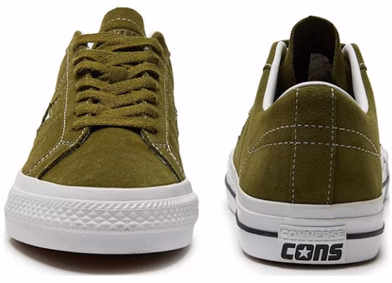 Converse One Star Pro 防滑耐磨透氣 低筒 滑板鞋 男女通用 綠 Shop Converse One Star Pro 防滑耐磨透氣 低筒 滑板鞋 男女通用 綠