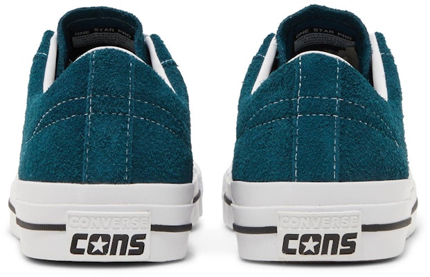 Converse One Star Pro Low 'Midnight Turquoise' A03218C Details for Converse One Star Pro Low 'Midnight Turquoise' A03218C