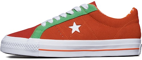 Converse One Star Pro 'Orange Green White' 171932C Converse One Star Pro 'Orange Green White' 171932C