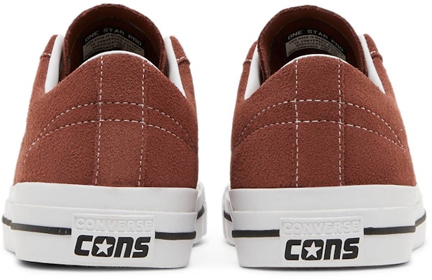 Converse One Star Pro Low 'Red Oak' A02945C Details for Converse One Star Pro Low 'Red Oak' A02945C