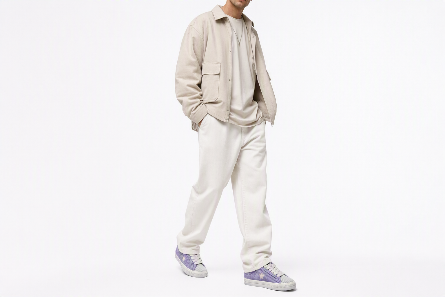 Order 匡威One Star Pro低帮“板岩紫” A03754C