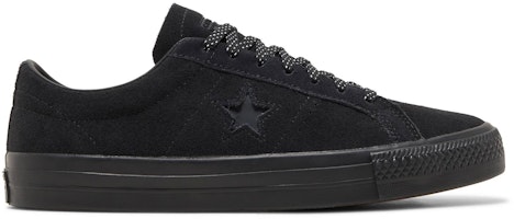 Converse One Star Pro Low 'Triple Black' 166839C Converse One Star Pro Low 'Triple Black' 166839C