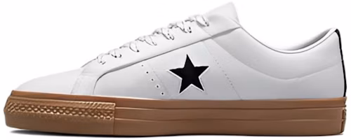 Converse One Star Pro Low 'White Dark Gum' A03216C Converse One Star Pro Low 'White Dark Gum' A03216C