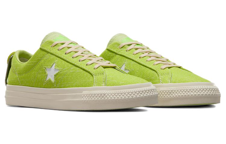 Lookbook Converse One Star Pro Ox 'Citron This' Kuning Terang A10073C